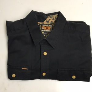 Volcom casual button down shirt